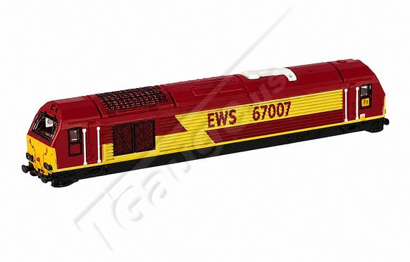BR Class 67 EWS 007 Spare Body Shell