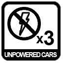 3 Unpowered Cars